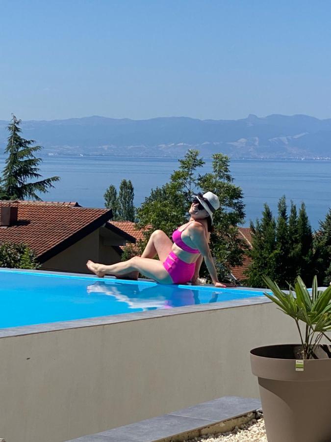 Villa Forest Ohrid Pestani Bagian luar foto