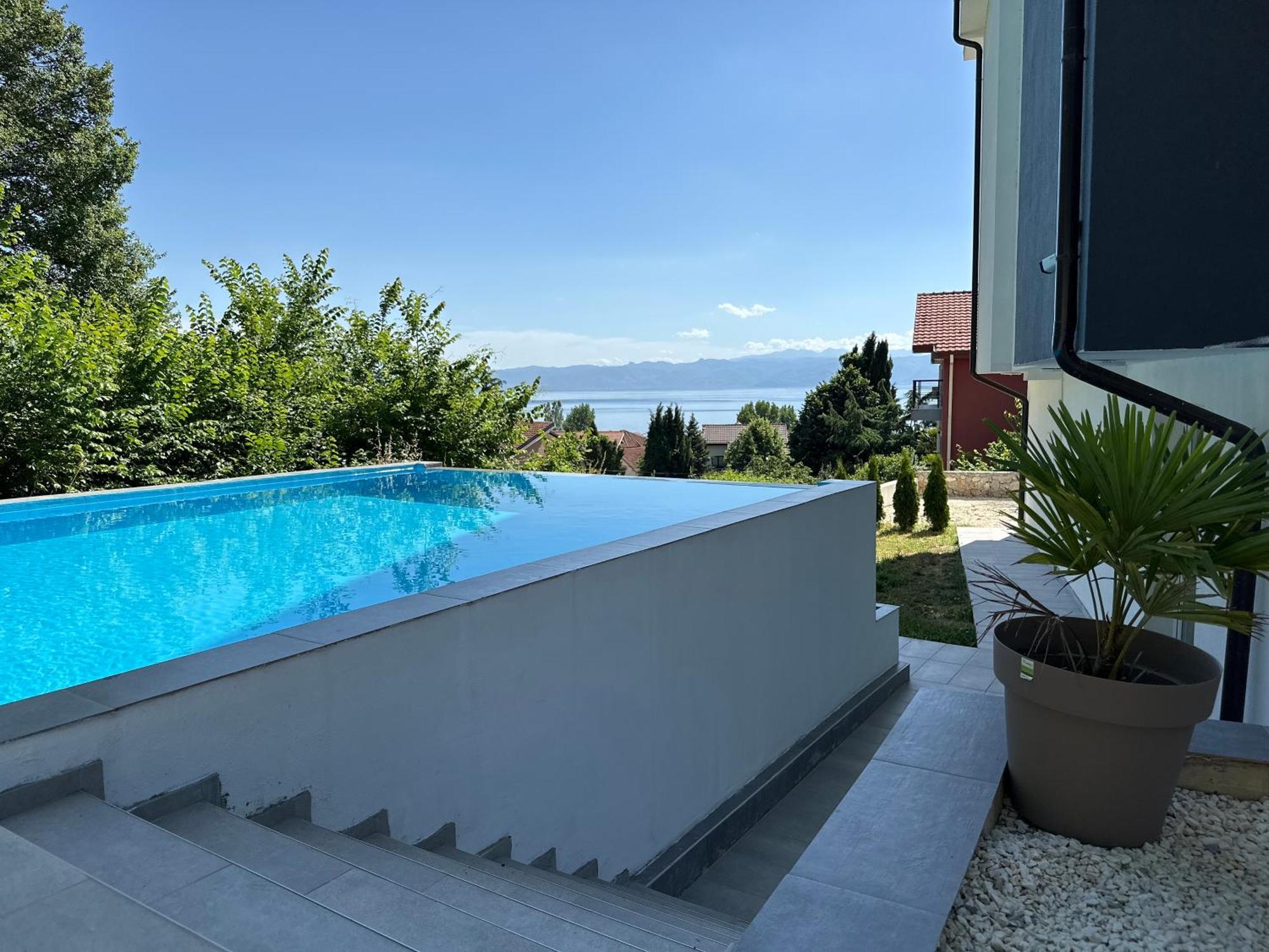 Villa Forest Ohrid Pestani Bagian luar foto
